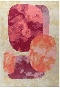 Χαλί Capri 01029-102 Beige-Purple-Orange Merinos 140X200cm