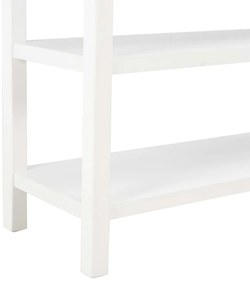 vidaXL Κονσόλα Λευκή 110 x 35 x 80 εκ. από MDF