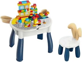 Σετ πάγκος κατασκευών DIY με τουβλάκια - MC813 - 303124