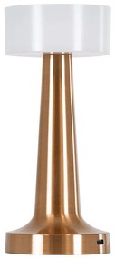 Φωτιστικό Επιτραπέζιο Επαναφορτιζόμενο Nanna 76474 Φ9x21cm Dim Led 105lm 1,5W 1500/4500/6000K Bronze Πλαστικό