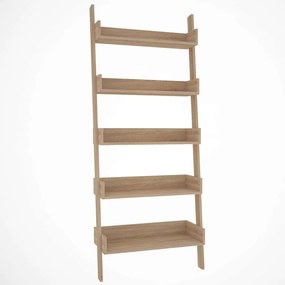 Ραφιέρα Δαπέδου Only 801CMY3605 80x32x195cm Oak