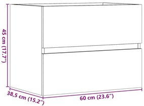 ΝΤΟΥΛΑΠΙ ΜΠΑΝΙΟΥ ΓΚΡΙ ΣΚΥΡΟΔΕΜΑΤΟΣ 60X38,5X45 ΕΚ. ΕΠΕΞ. ΞΥΛΟ 856242