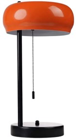Φωτιστικό Επιτραπέζιο 534LUN5164 Φ25x40cm 1xE27 40W Orange-Black Opviq