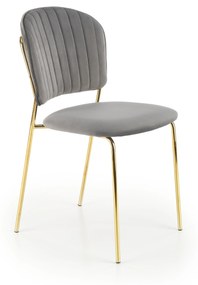 K499 chair grey DIOMMI V-CH-K/499-KR-POPIELATY DIOMMI-60-21320