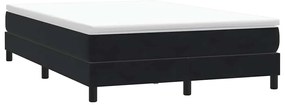 vidaXL Box Spring Κρεβάτι χωρίς στρώμα Μαύρο 140x210 cm Βελούδινο