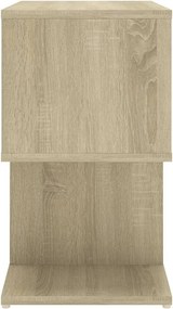 vidaXL Κομοδίνο Sonoma Δρυς 50 x 30 x 51,5 εκ. από Επεξ. Ξύλο