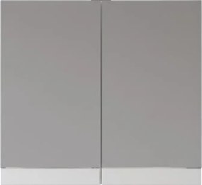 Royal Bath Mirror White Gloss 60 - Καθρέπτης μπάνιου με ντουλάπι (60x60x14)