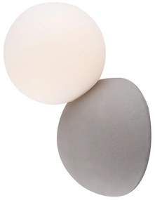 Απλίκα Τοίχου Aca Venus MK421W19G Cement