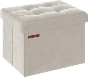 Σκαμπό Με Αποθηκευτικό Χώρο (41x31x31) Songmics LSF200W01