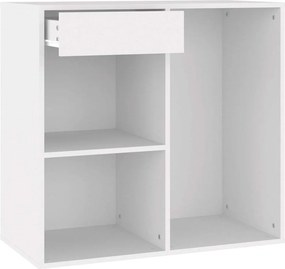 vidaXL Ντουλάπι Καλλυντικών Λευκό 80 x 40 x 75 εκ. από Επεξ. ξύλο