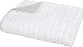 Γούνινη Κουβέρτα Καναπέ (130x170) Nima Weave Cream