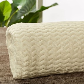 Κουβέρτα Fleece Υπέρδιπλη (220x240) Whitegg Pop Corn AW2023 Ιβουάρ