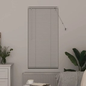 vidaXL Ρολό Παραθύρου με κουρτίνες Άλλο Λευκό 80 x 130 εκ Αλουμίνιο