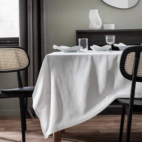 Τραπεζομάντηλο 173 16 Pure White Gofis Home 150Χ310 Βαμβάκι-Πολυέστερ