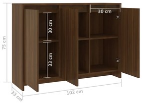 ΜΠΟΥΦΕΣ ΚΑΦΕ ΔΡΥΣ 102 X 33 X 75 ΕΚ. ΑΠΟ ΜΟΡΙΟΣΑΝΙΔΑ 813016