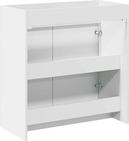 vidaXL Ντουλάπι Κάτω από τον Νιπτήρα Λευκό 78,5 x 37,5 x 81 εκ