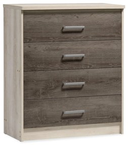 Chest f 4 drawers Olympus  in castillo-toro colour 80x40x95 80x40x95 εκ.