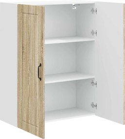 vidaXL Ντουλάπα Τοίχου LUCCA Sonoma Δρυς 80 x 31 x 100 εκ.