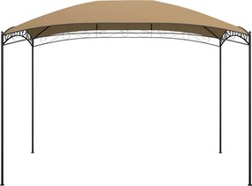 vidaXL Κιόσκι Taupe 3 x 4 x 2,65 μ. 180 γρ./μ²