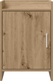 vidaXL Κομοδίνα Artisan Δρυς 40 x 30 x 60 cm Επεξεργασμένο Ξύλο