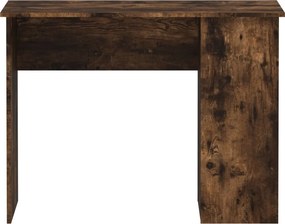 vidaXL Γραφείο Καπνιστή Δρυς 100x55x75 εκ. από Επεξεργασμένο Ξύλο