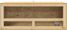 vidaXL Terrarium Καφέ 100 x 40 x 40 cm OSB