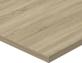 vidaXL Ράφια Βιβλιοθήκης 4 τεμ. Sonoma Δρυς 40x40x1,5 εκ. Μοριοσανίδα