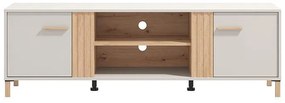 Έπιπλο Τηλεόρασης Belfort 3K2V Cashmere - Artisan Oak 164x40x52 εκ. 164x40x52 εκ.