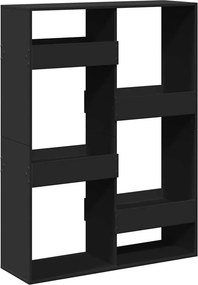 vidaXL Βιβλιοθήκη Μαύρη 100x33x135 εκ. από Επεξεργασμένο Ξύλο