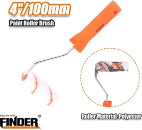 Ρολό βαψίματος - 4"/100mm - Finder - 195314