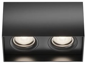 Σποτ Φωτιστικό Οροφής-Τοίχου Slim GU10 IP20 Width10 MAYTONI-C015CL-02B-Μαύρο C015CL-02B