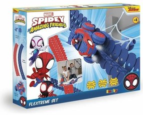 Πίστα Αγώνων Smoby Spidey Amazing Friends Flextrem set
