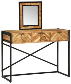 vidaXL Τραπέζι περιποίησης Καφέ 100 x 40 x 120 εκ. Μασίφ ξύλο ακακίας