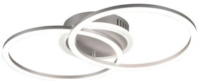 Φωτιστικό Οροφής - Πλαφονιέρα Venida R62783187 25W Led 30x50x7cm Titanium RL Lighting Metal