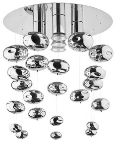 Φωτιστικό Οροφής - Πλαφονιέρα Salva E 5428 Chrome Nowodvorski Metal, Glass
