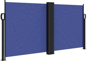 vidaXL Σκίαστρο Πλαϊνό Συρόμενο Μπλε 120 x 1200 εκ.