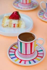 Coffee Cup Set (4 Pieces) 8629643000040 Multicolor