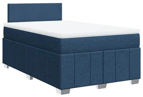 ΚΡΕΒΑΤΙ BOXSPRING ΜΕ ΣΤΡΩΜΑ ΜΠΛΕ 120X200 ΕΚ. ΥΦΑΣΜΑΤΙΝΟ 3289334