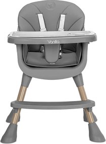 BABY HIGH CHAIR VANILLA 3 IN 1 GREY