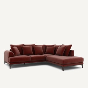 Γωνιακός καναπές από βελούδο, ARMENTO