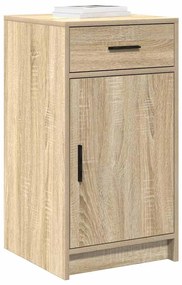 vidaXL Πλαϊνό γραφείο Sonoma Δρυς 40 x 40.5 x 75 εκ Επεξεργασμένο ξύλο