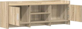 vidaXL Ντουλάπι TV 130 x 33 x 47 εκ Sonoma Δρυς Επεξεργασμένο Ξύλο
