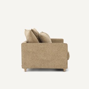 Καναπές-κρεβάτι 2 θέσεων, από βαμβακερό ύφασμα – Lazare