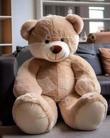 Intra Συλλεκτικό Ξύλινο Παζλ Plywood 4mm - Μεγάλο βελούδινο αρκουδάκι στο άνετο σαλόνι Σε Ξύλινο Κουτί - Διαστάσεις Puzzle: 10x10 cm – 25 κομμάτια