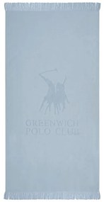 Πετσέτα Θαλάσσης 3636 Light Blue Greenwich Polo Club Θαλάσσης 80x170cm 100% Cotton
