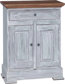 vidaXL Ντουλάπι αποθήκευσης 63 x 30 x 79 εκ Στερεό ξύλο Μαόνι