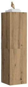 vidaXL Ντουλάπι τηλεόρασης Artisan Oak 30,5x30x110 cm Ξύλινη κατασκευή