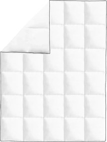 vidaXL Πάπλωμα 140 x 200 cm Χειμώνας Λευκό