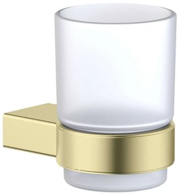 Ποτηροθήκη Artemis A0350743 Φ6,6cm Gold Karag Stainless Steel