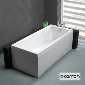 CARRON Quantum Carronite Μπανιέρα ακρυλική με υδρομασάζ WHITE 285LT